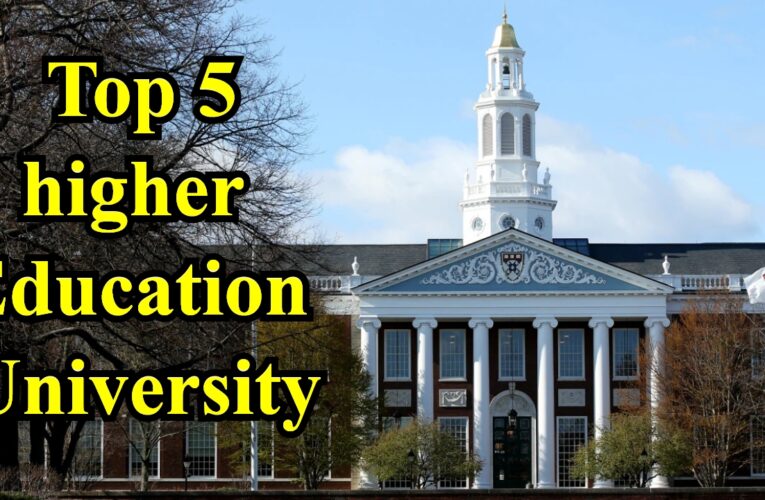 The Cream of the Crop: Top 5 Higher Education Universities in the USA